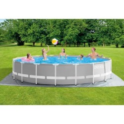 Intex - 26732NP -Kit piscine prism frame ronde tubulaire ø 5,49 x 1,22m