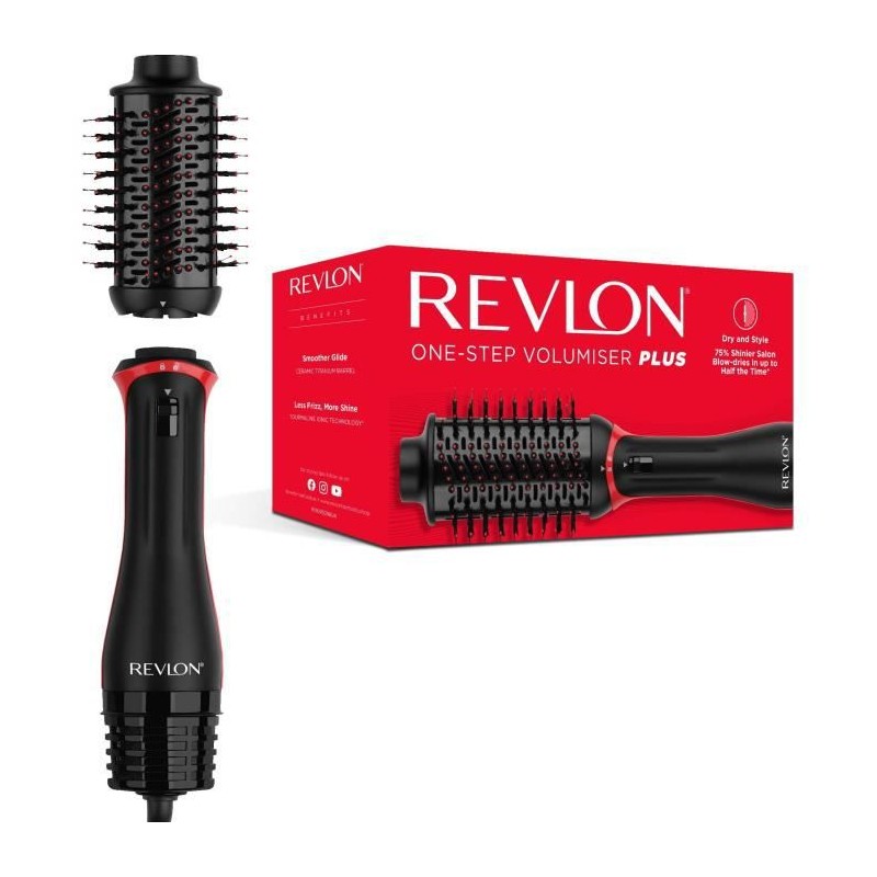 Brosse One Step Volumizer Plus REVLON RVDR5298 - Tete amovible