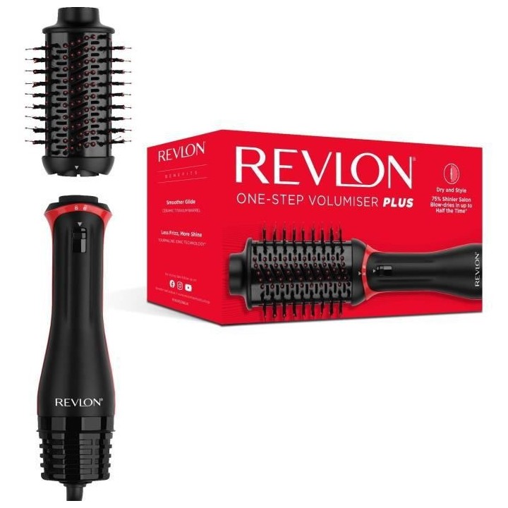 Brosse One Step Volumizer Plus REVLON RVDR5298 - Tete amovible