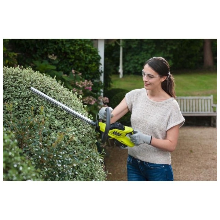 Taille haies RYOBI Duo ONE+ 18V 45cm RHT1845 + Coupe-bordures 25cm RLT