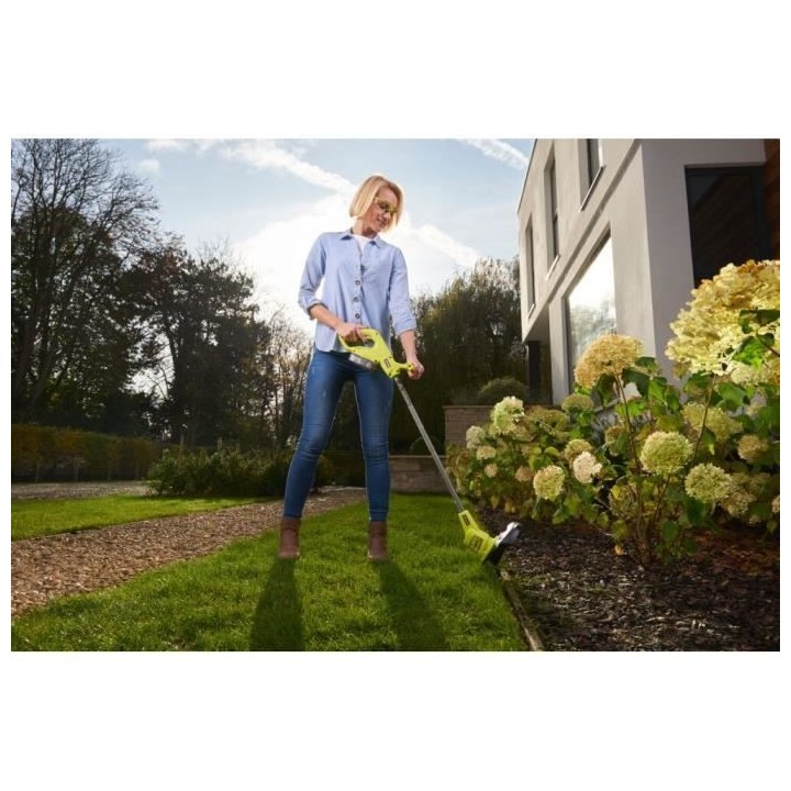 Taille haies RYOBI Duo ONE+ 18V 45cm RHT1845 + Coupe-bordures 25cm RLT