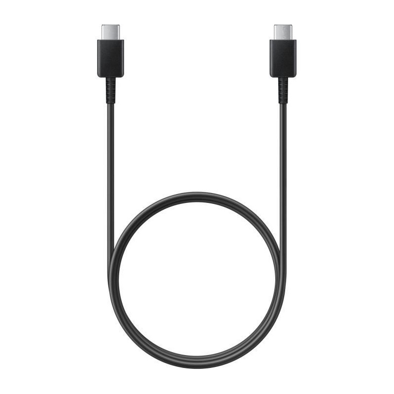 Cable USB Type C - USB Type C - Charge rapide 25W - SAMSUNG - 1 M - Noir