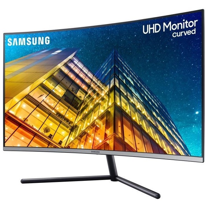 Ecran PC Incurvé - SAMSUNG - U32R590CWP - 32'' 4K - Dalle VA - 4 ms -