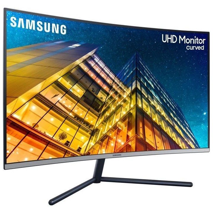 Ecran PC Incurvé - SAMSUNG - U32R590CWP - 32'' 4K - Dalle VA - 4 ms -