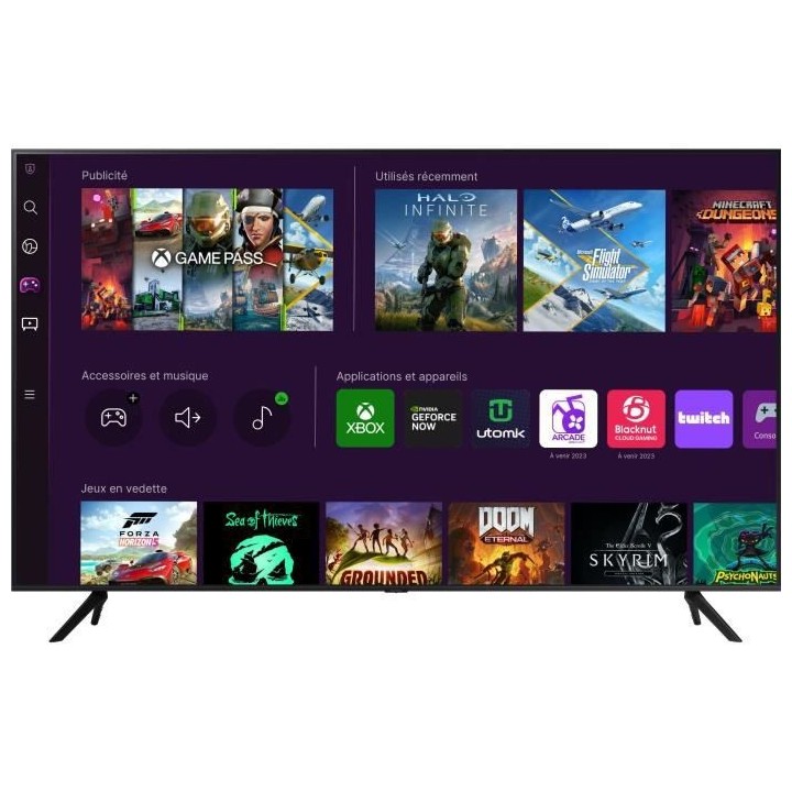 SAMSUNG 65AU7172 - TV LED 4K UHD - 65 (163 cm) - Smart TV - 3 X HDMI