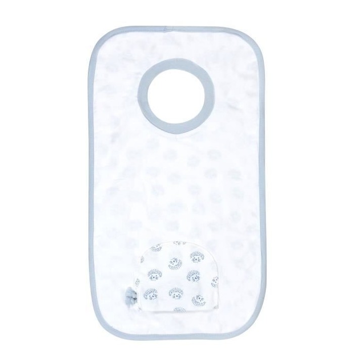 Béaba Repas Bavoir Coton Hérisson