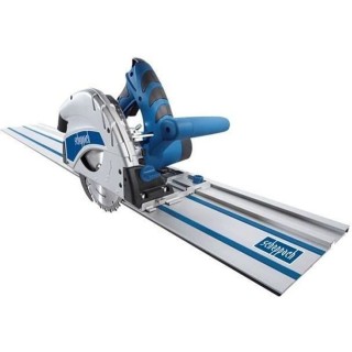 SCHEPPACH Scie plongeante PL55 - Avec lame de 160 mm, 2 rails de 700 m