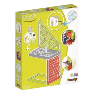 SMOBY Cuisine d'été adaptée aux maisons Smoby compatibles - 17 acce