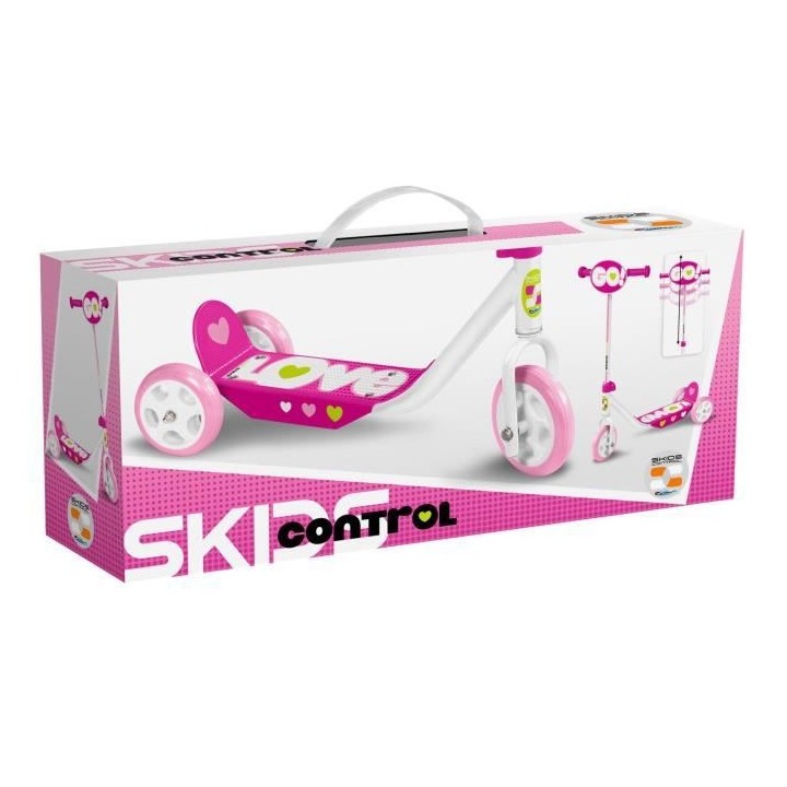SKIDS CONTROL Trottinette 3 roues - Rose