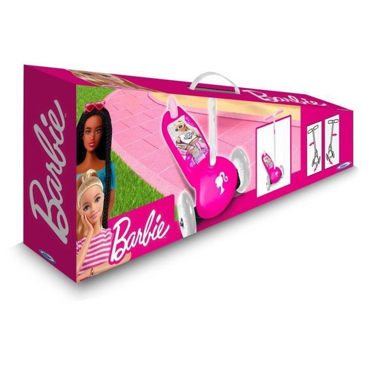 STAMP - Trottinette Steering 3 roues - Barbie