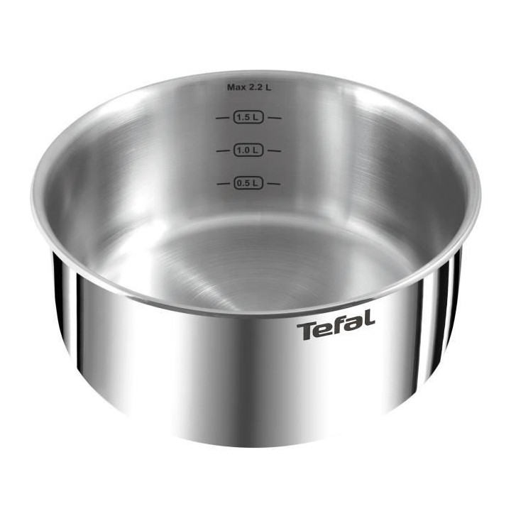 TEFAL INGENIO L896S504 Batterie de cuisine 5 pieces, Induction, Inox,