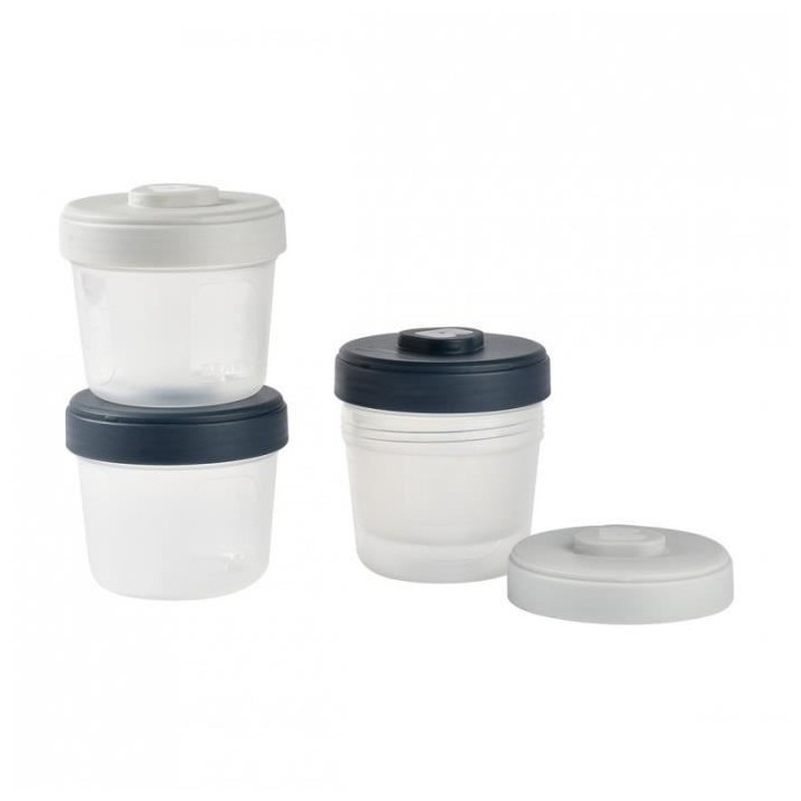 BEABA, Set 1er âge 4 portions clip - (4x150ml)