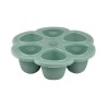 BEABA, Multiportions silicone 6 x 90 ml vert sauge