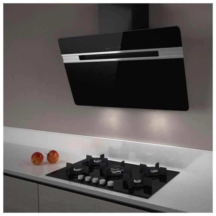 TurboAir thunder 60cm - Hotte murale evacuation / recyclage-757 m3 air