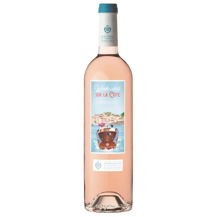 Week-end sur la Côte Méditerrannée - Vin rosé
