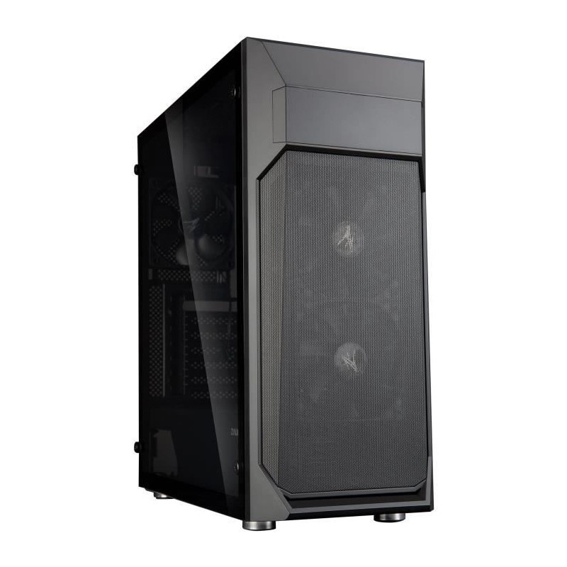 ZALMAN Z1 PLUS (Noir) - Boitier sans alimentation - Moyen tour - Format ATX