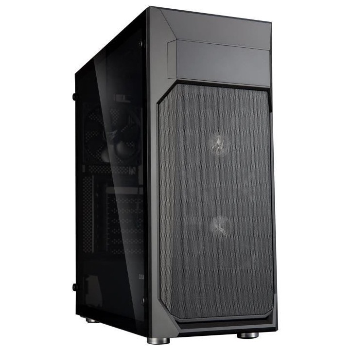 ZALMAN Z1 PLUS (Noir) - Boitier sans alimentation - Moyen tour - Forma