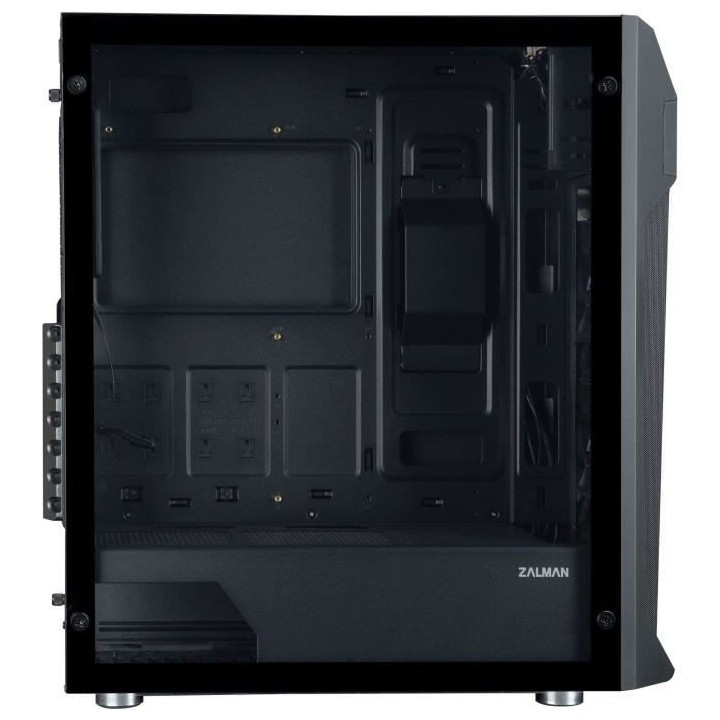 ZALMAN Z1 PLUS (Noir) - Boitier sans alimentation - Moyen tour - Forma