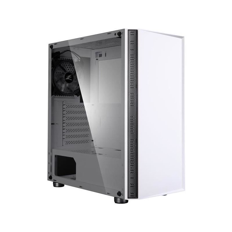 ZALMAN BOITIER PC R2 - Moyen Tour - Blanc - Verre trempé - Format E-ATX (R2TGWH)