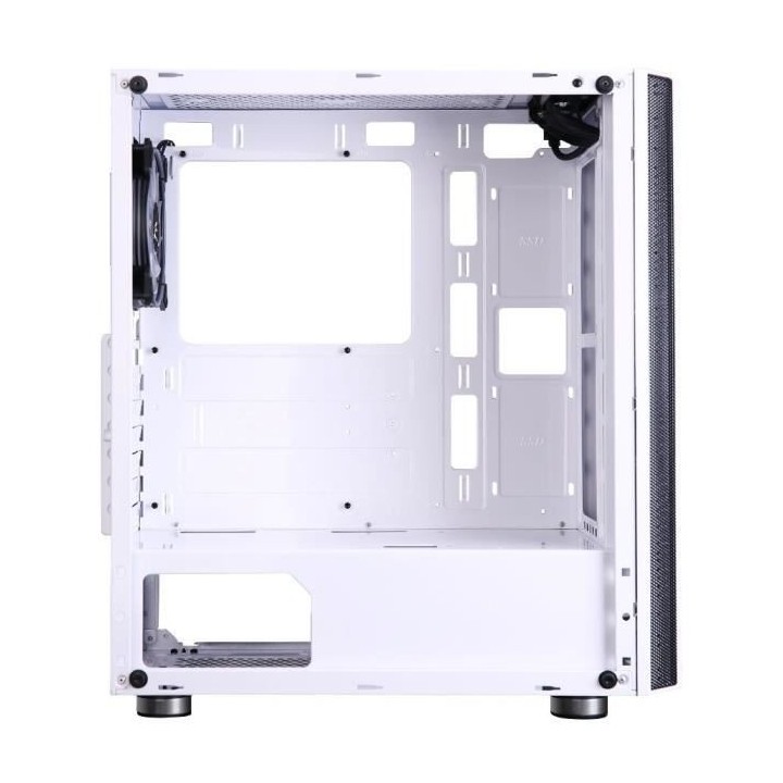 ZALMAN BOITIER PC R2 - Moyen Tour - Blanc - Verre trempé - Format E-A