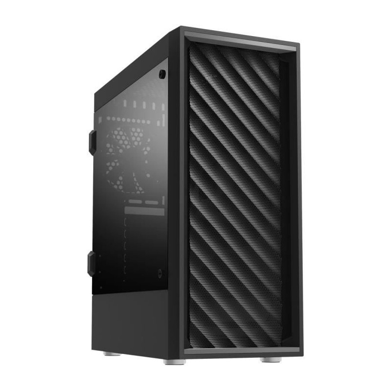 ZALMAN BOITIER PC T7 - Moyen Tour - Noir - Format ATX (T7BK)