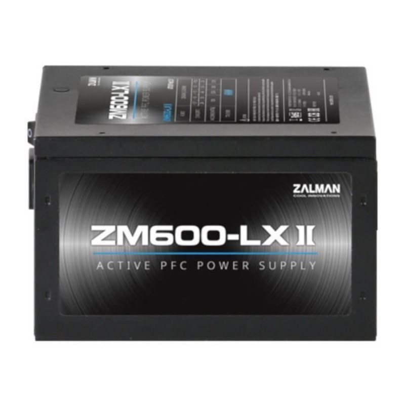 ZALMAN - ZM600-LX II - 600W - Alimentation non modulaire