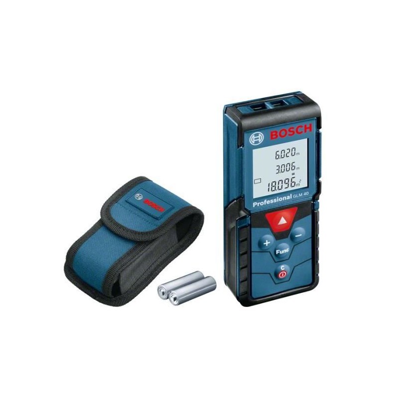 Télémetre Laser GLM 40 Professional en boîte carton - BOSCH - 0601072900