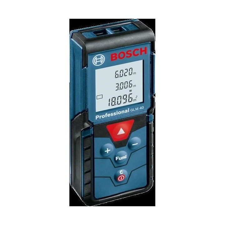 Télémetre Laser GLM 40 Professional en boîte carton - BOSCH - 06010