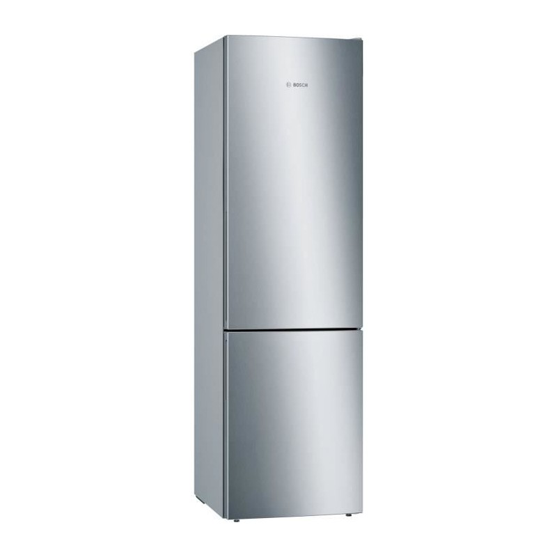 bosch - réfrigérateur combiné 60cm 337l a+++ brassé inox - kge39alca