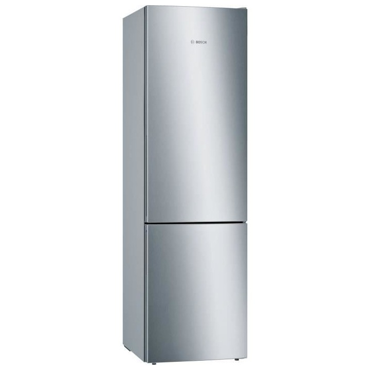 bosch - réfrigérateur combiné 60cm 337l a+++ brassé inox - kge39al