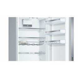 bosch - réfrigérateur combiné 60cm 337l a+++ brassé inox - kge39alca