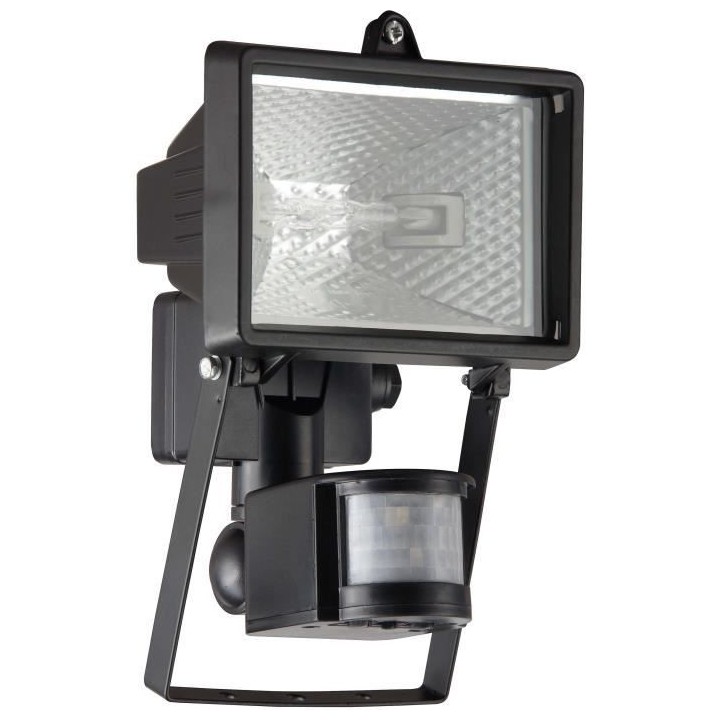 Projecteur avec détecteur TANKO couleur Noir R7s