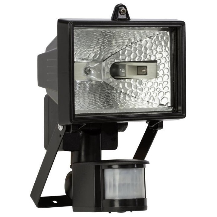 Projecteur avec détecteur TANKO couleur Noir R7s