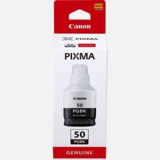 Bouteille d'encre - CANON - GI-50PGBK - Noir - Compatibilité PIXMA Me