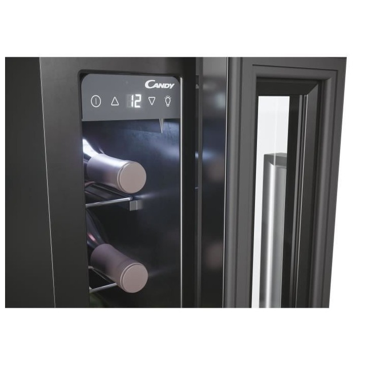 CANDY Cave a vin de service encastrable CCVB 15/1 - 7 bouteilles - 39