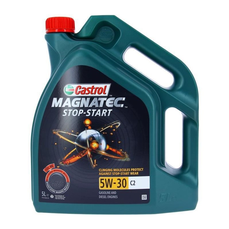 Huile moteur - CASTROL - Magnatec Stop-start - 5W-30 C2 - 5L