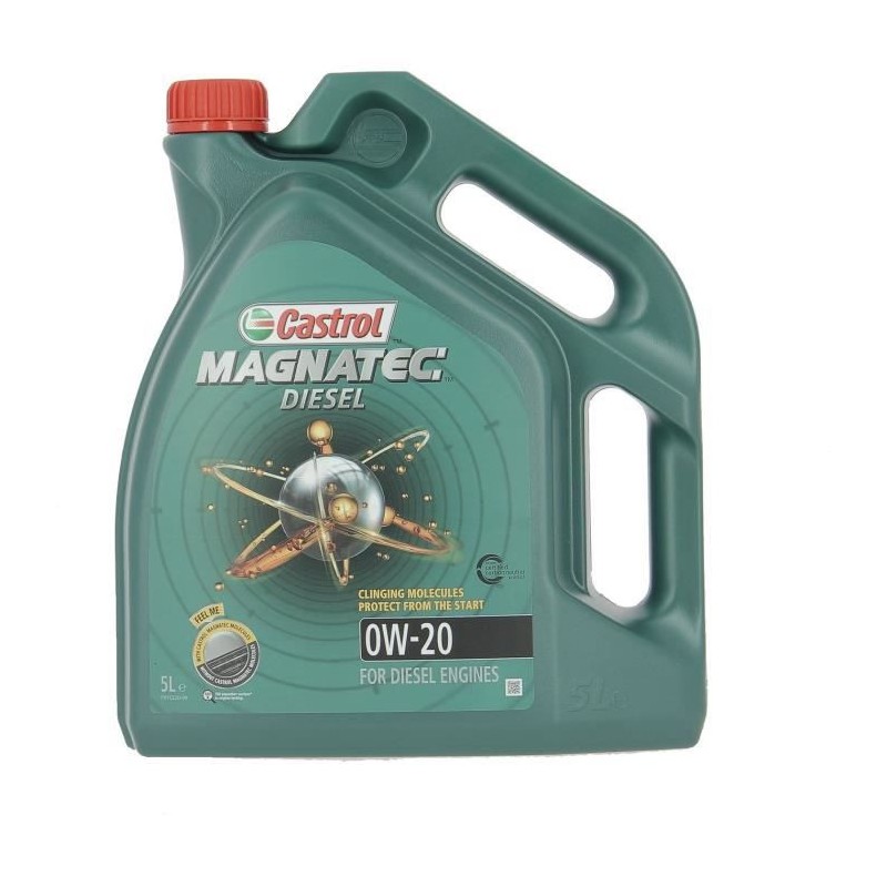 Huile moteur - CASTROL - Magnatec - Diesel - 0W-20 - 5L