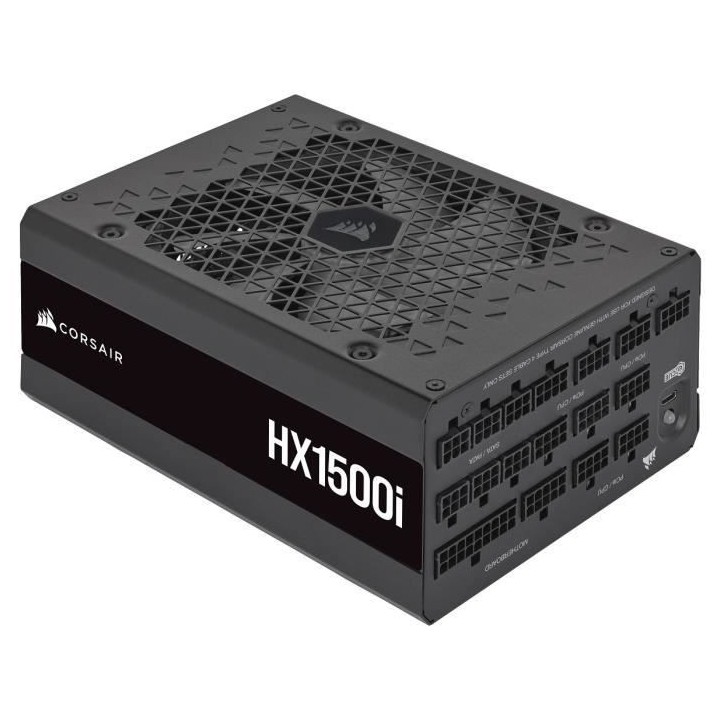 CORSAIR - HX1500i - Bloc d'alimentation - 1500 Watts - ATX 3.0 Silenci