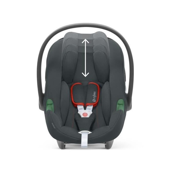 Siege auto Aton B2 I-Size - Groupe 0+ - Gris foncé et acier