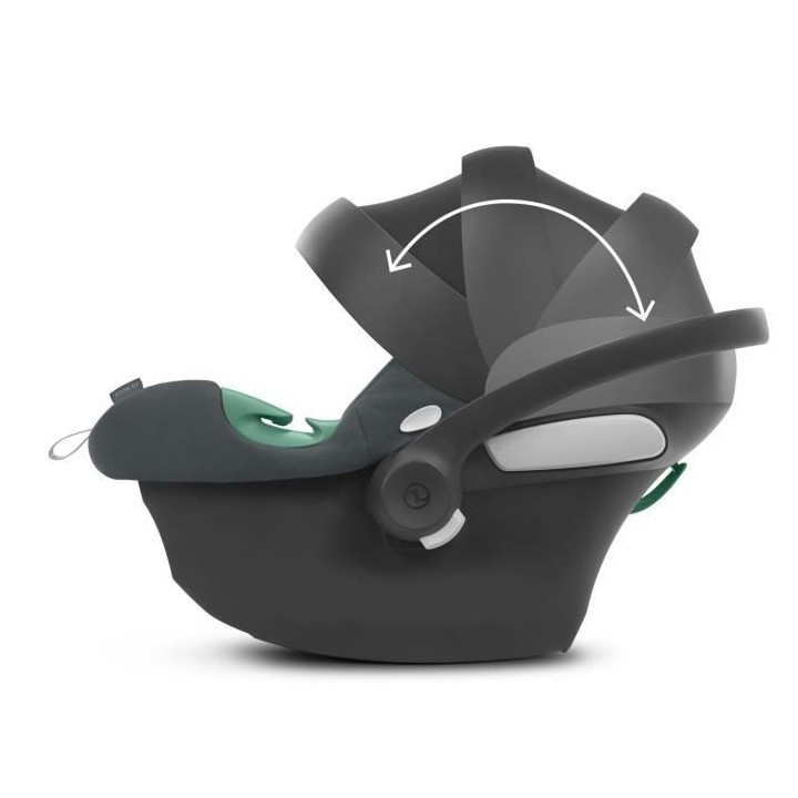 Siege auto Aton B2 I-Size - Base One incluse - Groupe 0+ - Gris acier