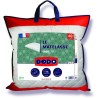 Oreiller Le Matelassé DODO - 60x60 cm - Soutien ferme - Taie déhoussable - Fabriqué en France