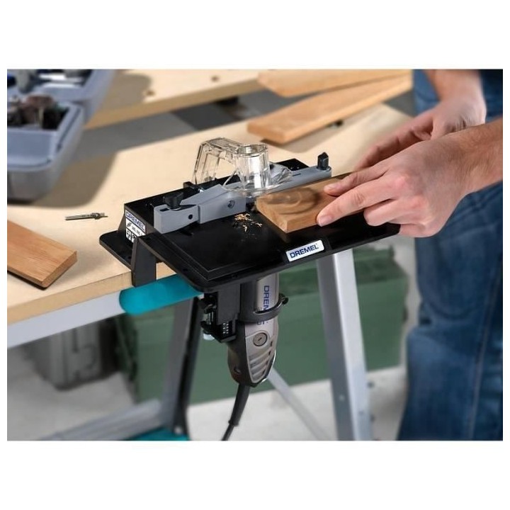 DREMEL 660 Kit de 7 fraises a defoncer pour outils multifonctions rota