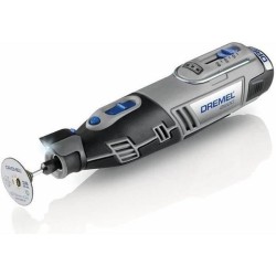 Dremel 8220 - Outil Rotatif Multifonction sans-fil 12V (Livré avec 2 Adaptations et 45 Accessoires, Vitesse 5.000-35.000 tr/min