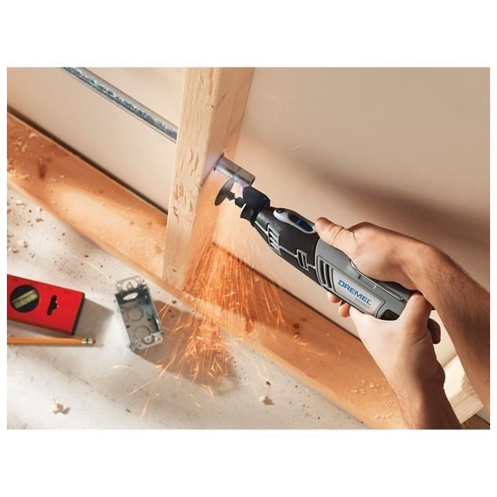Dremel 8220 - Outil Rotatif Multifonction sans-fil 12V (Livré avec 2