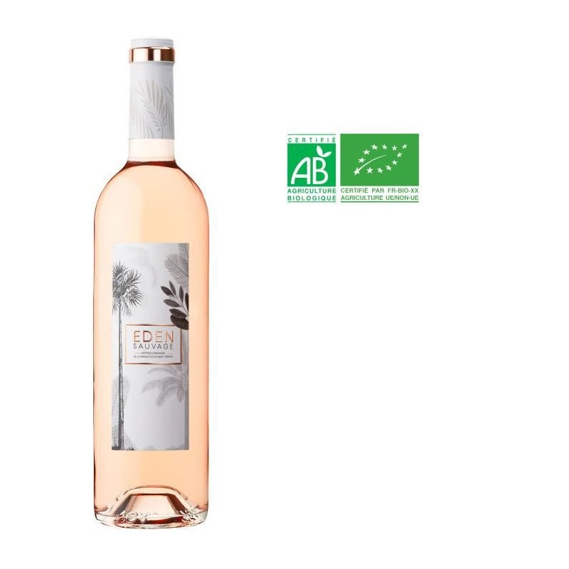 Eden Sauvage 2022 Côtes de Provence - Vin rosé de Provence - Bio