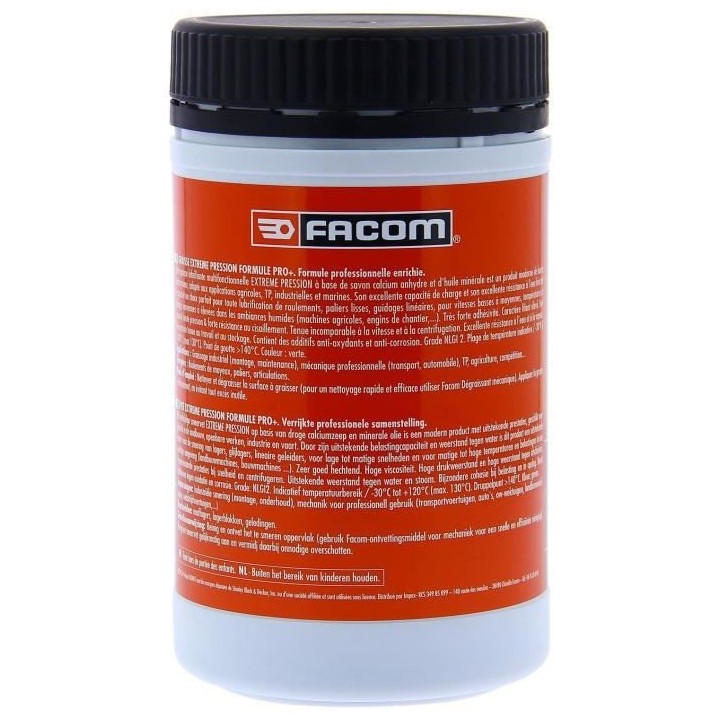 Graisse multifonctions haute pression - FACOM - Pro+ - 900g