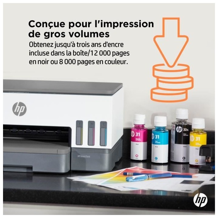 HP Smart Tank 7005 Imprimante tout-en-un couleur a réservoir d'encre
