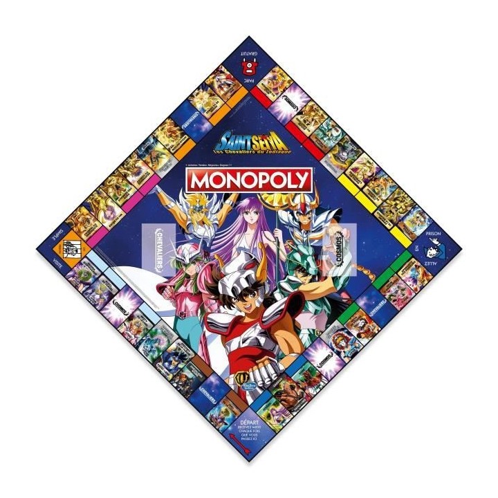 MONOPOLY SAINT SEIYA - Les Chevaliers du Zodiaque