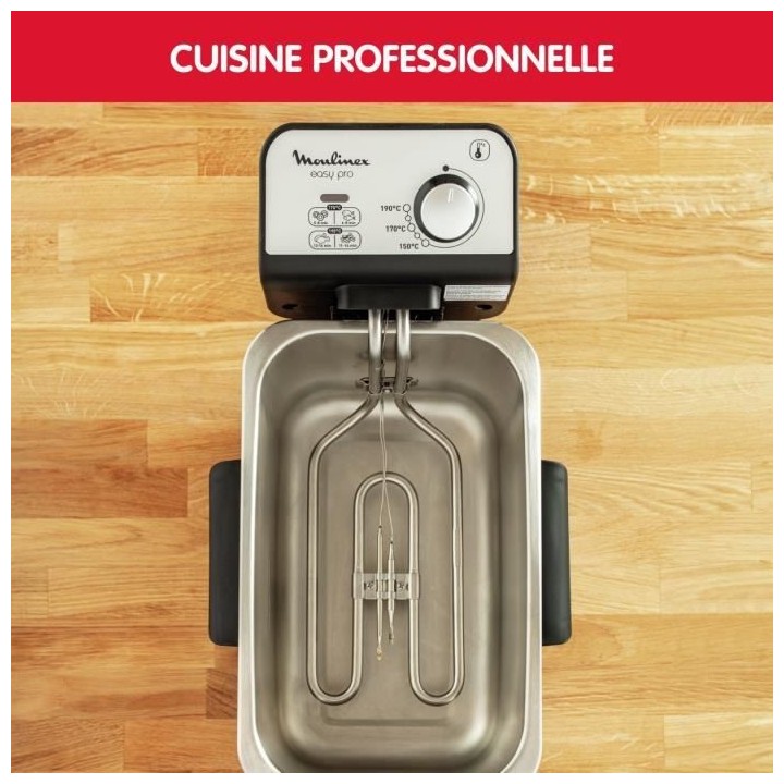 MOULINEX Friteuse électrique semi-professionnelle, 3 L, Résistance i
