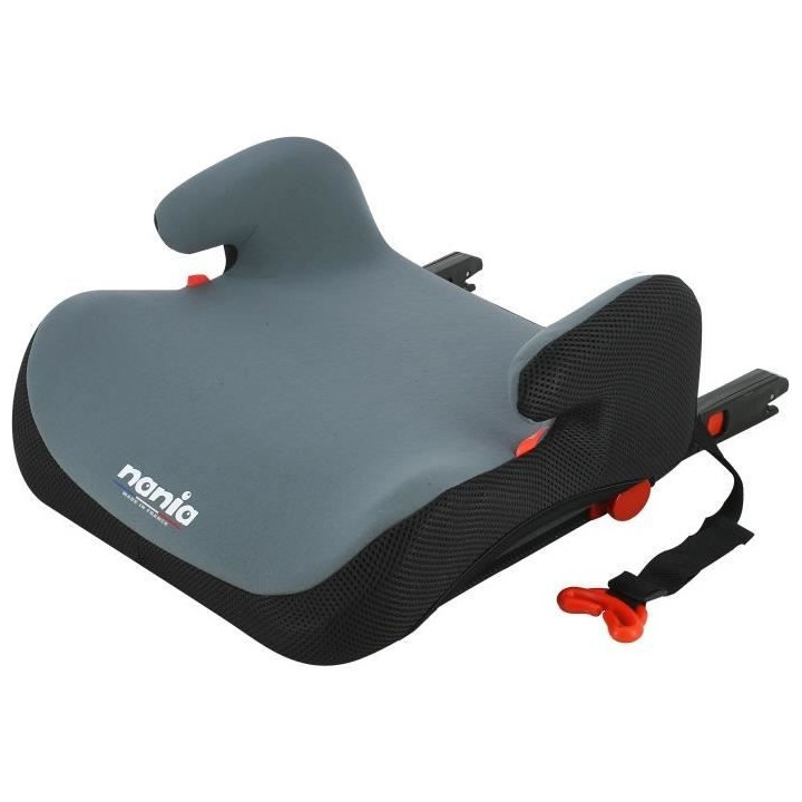 Rehausseur bas NANIA TOPO - Isofix - Groupe 3 (22-36 Kg) - Access gris